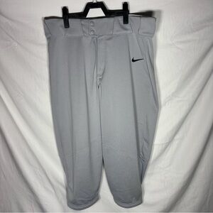 Nike men's Large baseball pants gray knickers. Worn Once